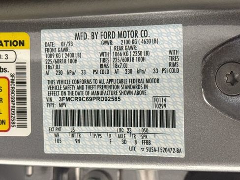 Used 2023 Ford Bronco Sport Outer Banks w/ Tech Package AWD/4WD image 34