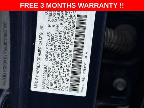 Used 2020 Honda Accord LX image 23