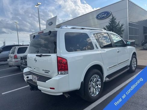 Used 2015 Nissan Armada Platinum w/ 2nd Row Captain Seat Package AWD/4WD image 7