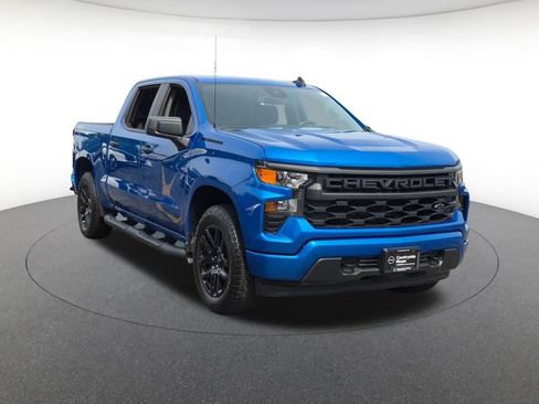 Used 2024 Chevrolet Silverado 1500 Custom w/ Turbomax Blackout Package AWD/4WD image 3