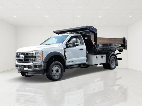 Used 2023 Ford F600 4x4 Regular Cab Super Duty w/ Snow Plow Prep Package image 2