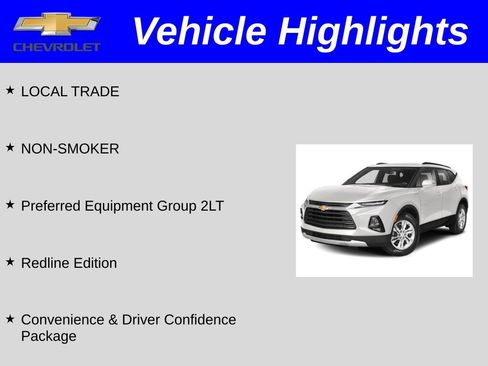 Used 2021 Chevrolet Blazer LT w/ Redline Edition image 2