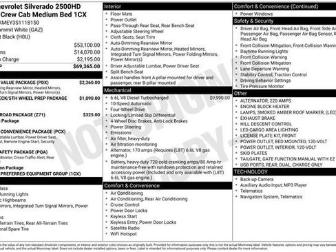 Used 2025 Chevrolet Silverado 2500 Custom w/ Custom Value Package AWD/4WD image 35