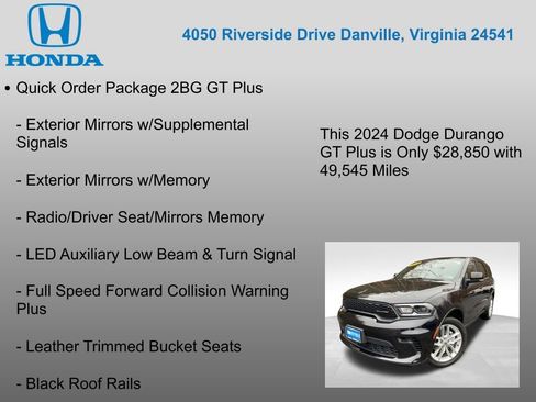Used 2024 Dodge Durango GT image 17