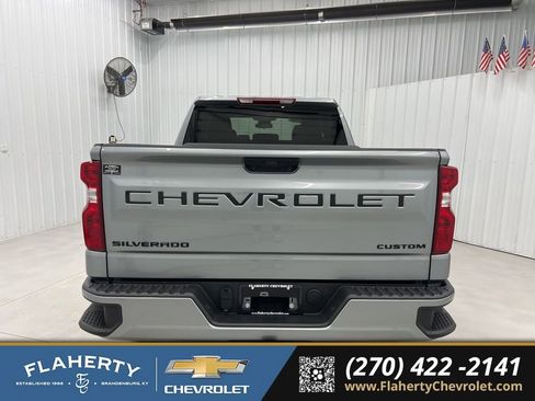Used 2025 Chevrolet Silverado 1500 Custom w/ LPO, Dark Essentials Package image 4