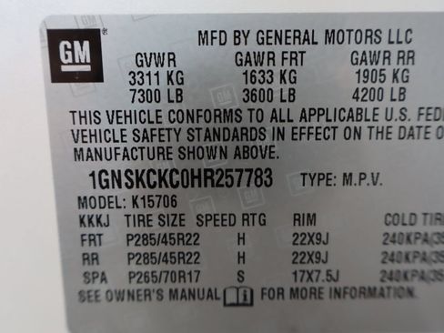 Used 2017 Chevrolet Tahoe Premier AWD/4WD image 47
