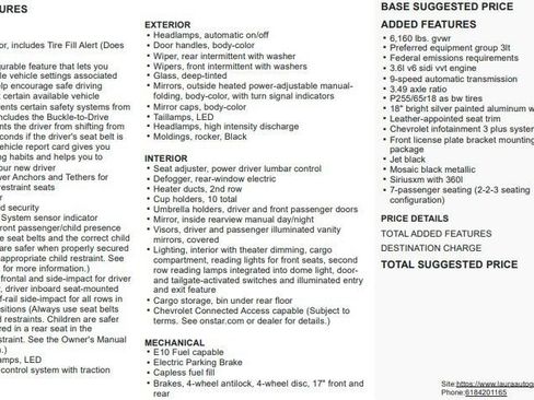 Certified 2021 Chevrolet Traverse LT AWD/4WD image 2