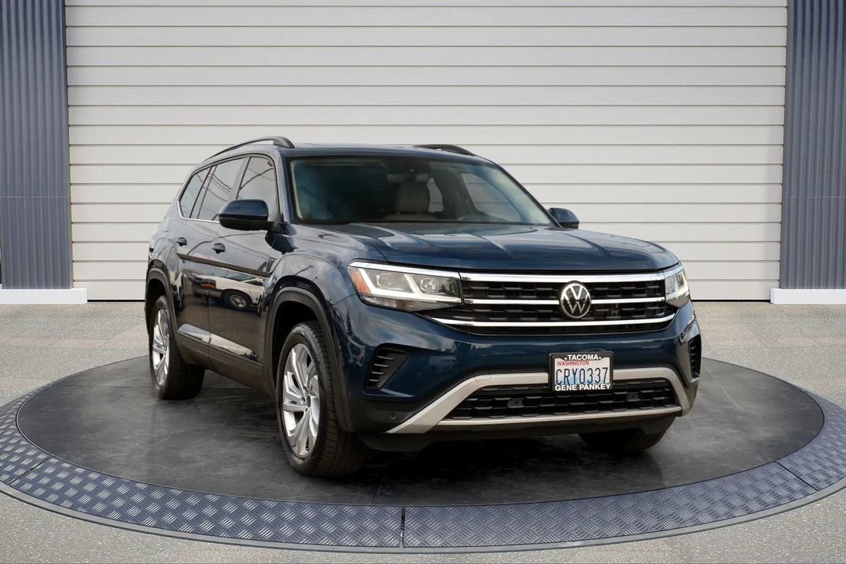 Used 2021 Volkswagen Atlas SE AWD/4WD image 1