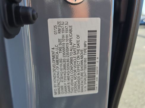 New 2026 Honda Odyssey Sport-L image 28