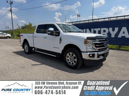 Used 2021 Ford F250 Lariat w/ Chrome Package AWD/4WD image 1
