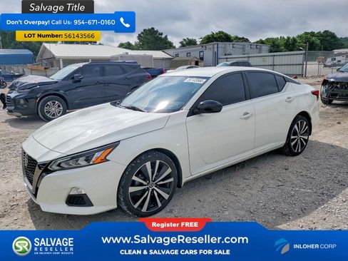 Used 2022 Nissan Altima 2.5 SR AWD/4WD image 1