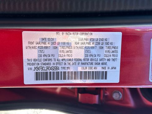 Used 2024 MAZDA CX-5 AWD 2.5 S w/ Preferred Package image 20