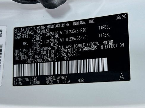 Used 2020 Toyota Highlander Limited image 42