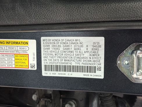 Used 2025 Honda Civic Sport image 18