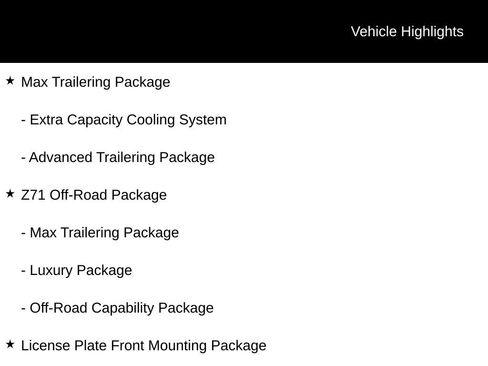 Used 2021 Chevrolet Tahoe Z71 w/ Z71 Off-Road Package AWD/4WD image 33
