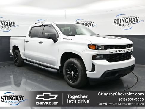 Certified 2022 Chevrolet Silverado 1500 Custom w/ Rally Edition RWD image 1