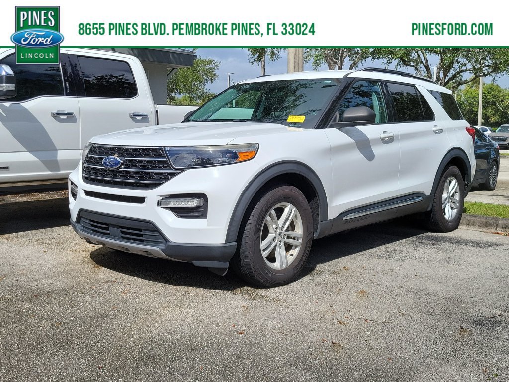 Used 2021 Ford Explorer XLT w/ Equipment Group 202A RWD image 1