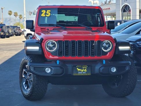 Certified 2025 Jeep Wrangler Unlimited Rubicon 4xe w/ Safety Group AWD/4WD image 2