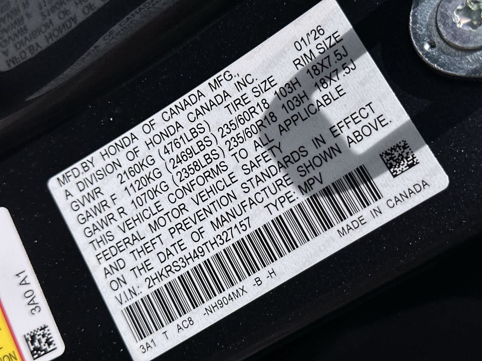 Used 2026 Honda CR-V EX image 23