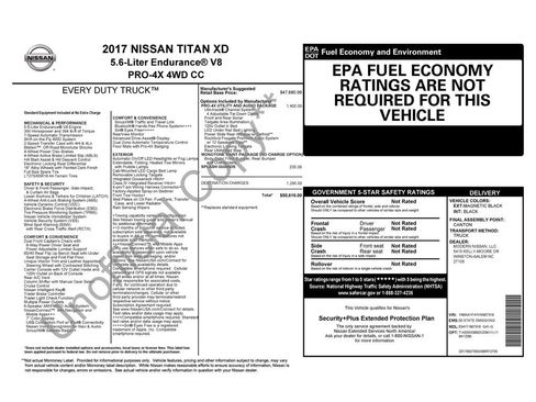 Used 2017 Nissan Titan PRO-4X AWD/4WD image 4