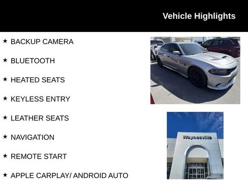 Used 2016 Dodge Charger SRT Hellcat w/ Harman/Kardon Audio Group image 2