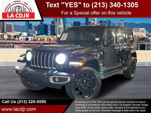 Used 2023 Jeep Wrangler Unlimited Sahara AWD/4WD image 1