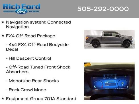 Used 2025 Ford F150 Platinum w/ FX4 Off-Road Package AWD/4WD image 13