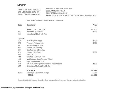 Used 2022 Mercedes-Benz CLA 35 AMG 4MATIC image 3