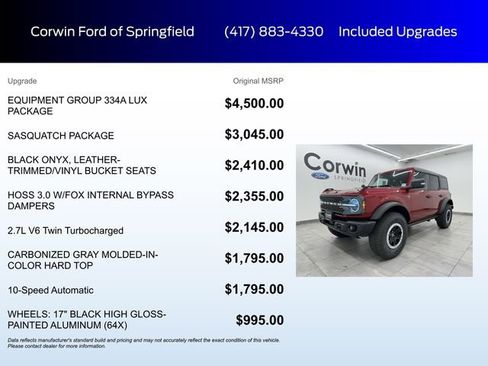 New 2025 Ford Bronco Badlands image 5