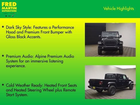 New 2026 Jeep Gladiator Sport AWD/4WD image 14