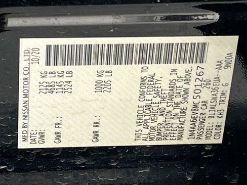 Used 2021 Nissan Maxima SR w/ Sport Mat Group image 34