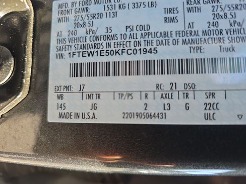 Used 2019 Ford F150 XL w/ Equipment Group 101A Mid image 38