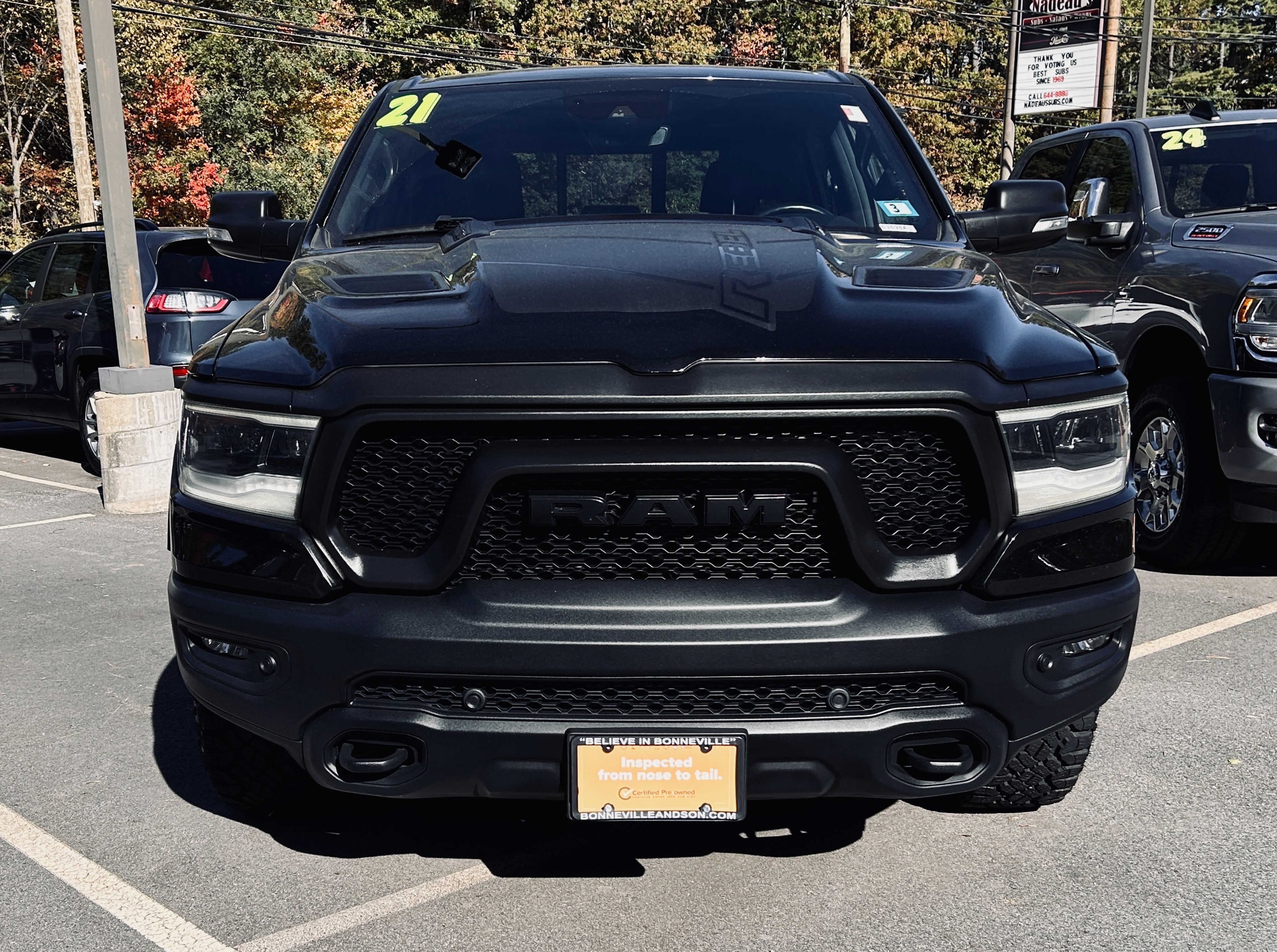 Certified 2021 RAM 1500 Rebel w/ Rebel Level 2 Equipment Group AWD/4WD image 17