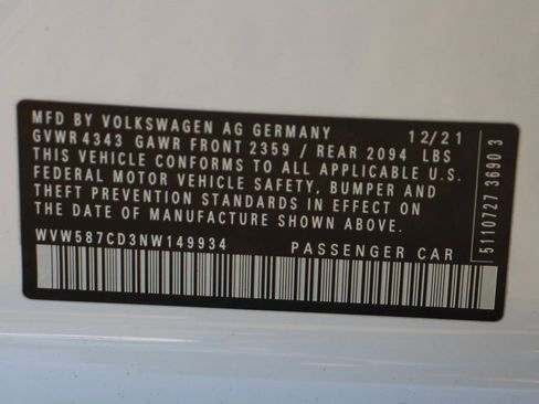 Used 2022 Volkswagen GTI Autobahn image 48