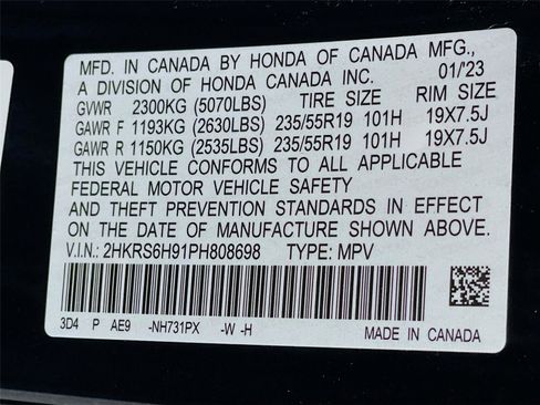 Certified 2023 Honda CR-V Sport Touring image 38