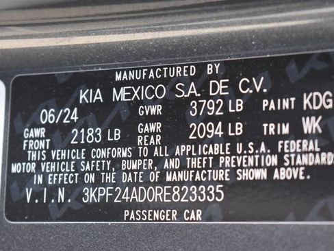 Certified 2024 Kia Forte LX FWD image 14