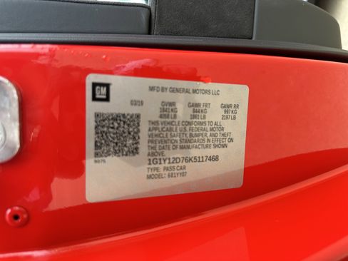 Certified 2019 Chevrolet Corvette Grand Sport RWD image 29
