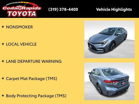 Certified 2023 Toyota Corolla SE w/ Body Protecting Package (TMS) FWD image 16