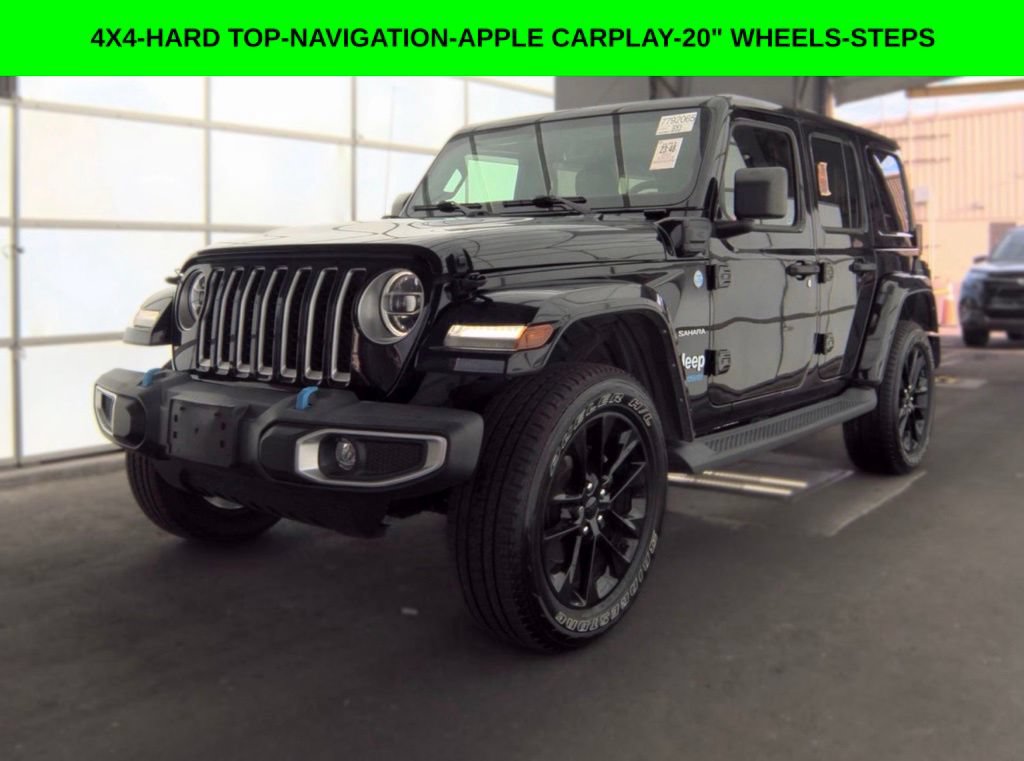 Used 2022 Jeep Wrangler Unlimited Sahara AWD/4WD image 1