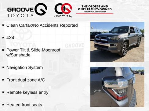 Used 2015 Toyota 4Runner Limited AWD/4WD image 4
