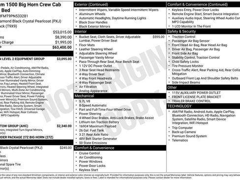 Used 2023 RAM 1500 Big Horn image 10