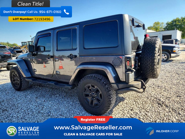 Used 2016 Jeep Wrangler Unlimited Sahara AWD/4WD image 3