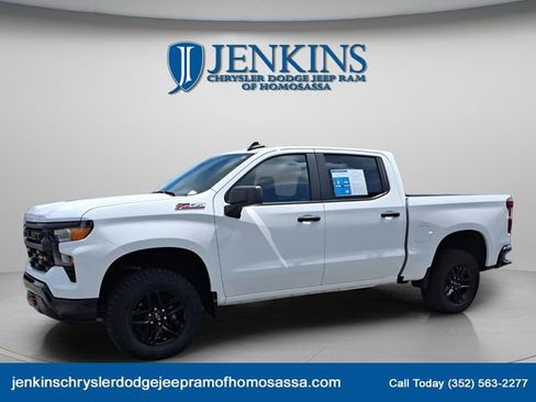 Used 2024 Chevrolet Silverado 1500 Custom Trail Boss AWD/4WD image 4