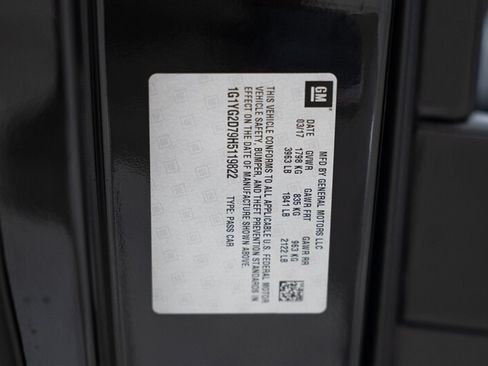 Used 2017 Chevrolet Corvette Stingray Coupe w/ Battery Protection Package RWD image 26