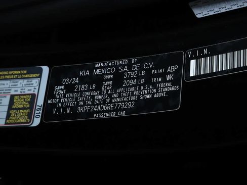 Used 2024 Kia Forte LXS w/ LXS Technology Package FWD image 20