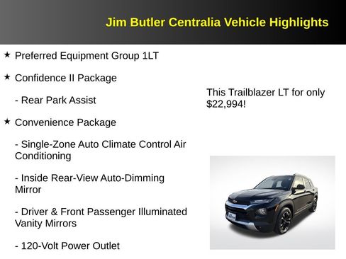 Used 2023 Chevrolet TrailBlazer LT w/ Convenience Package image 5