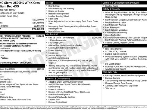 Used 2025 GMC Sierra 2500 AT4X AWD/4WD image 3