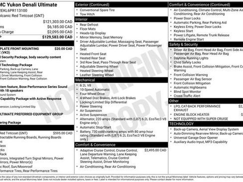 Used 2023 GMC Yukon Denali Ultimate AWD/4WD image 24