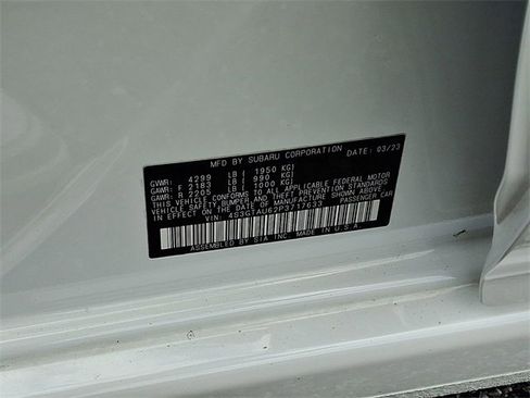 Used 2023 Subaru Impreza 2.0i Limited image 28