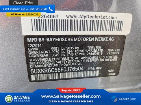Used 2015 BMW X5 xDrive50i AWD/4WD image 17